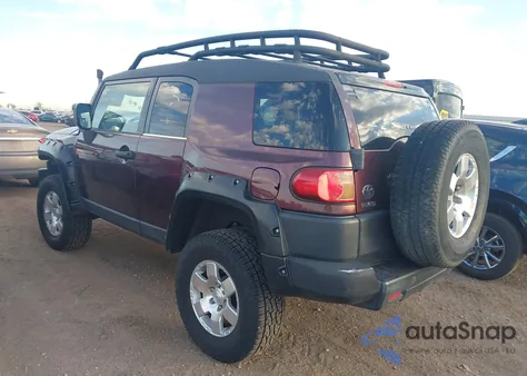 2007 Toyota Fj Cruiser from USA, damaged, VIN JTEBU11F470071603